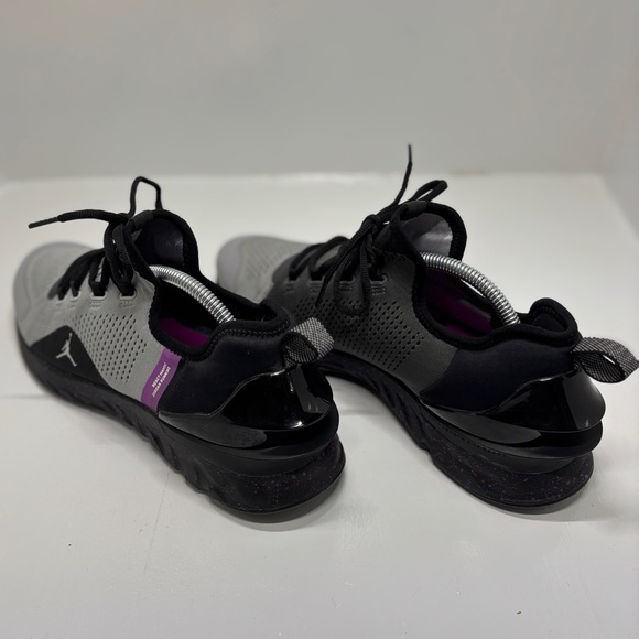 Nike Jordan React Havoc Sneakers Men’s 10.5 Gray Black Purple Athletic Shoes - Picture 5 of 14